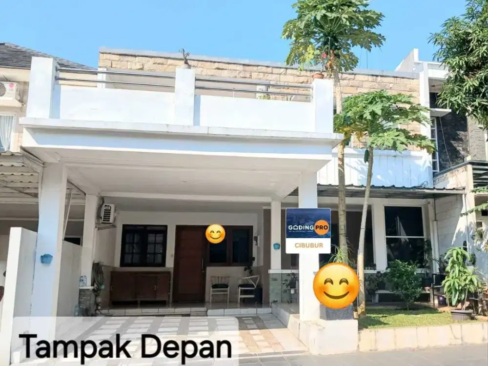 Rumah Rapih Siap Huni di Kota Wisata Cibubur
