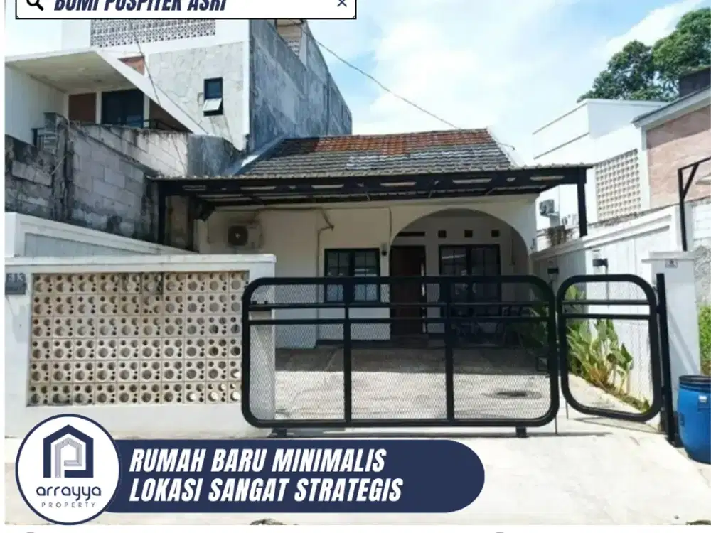 DIJUAL RUMAH SIAP HUNI LOKASI SANGAT STRATEGIS DI BUMI PUSPITEK ASRI PAGEDANGAN (GL117)
