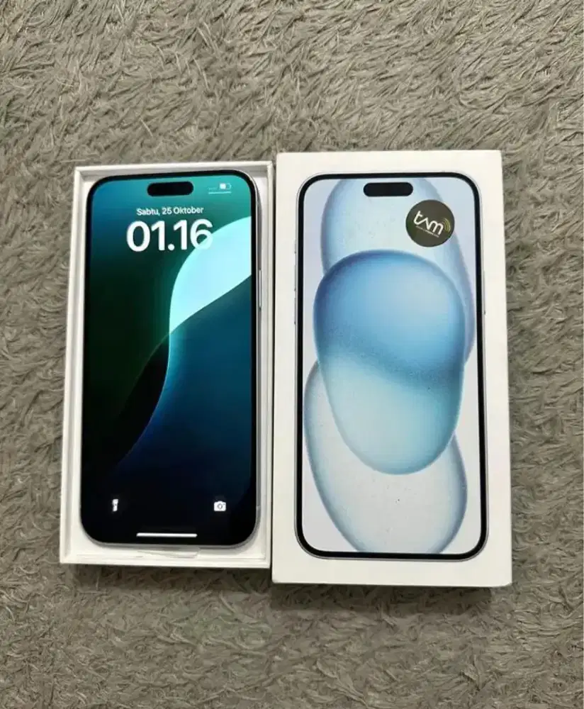 Handphone IPHONE 15 128Hitam