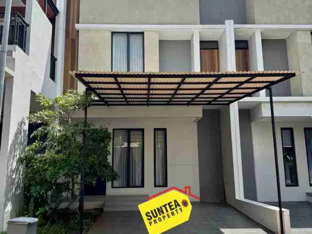 Rumah Modern Minimalis area Strategis dekat Stasiun Jurang Mangu & UPJ
