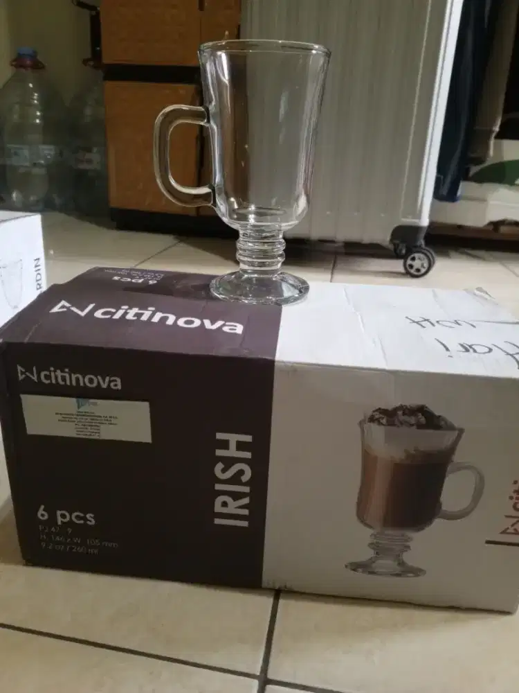 Gelas irish 6 pcs
