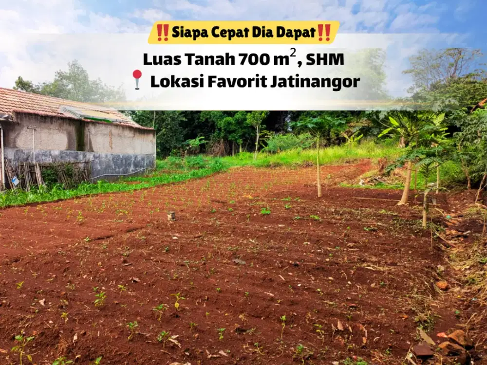 Tanah 700 m² – Pilihan Tepat untuk Hunian