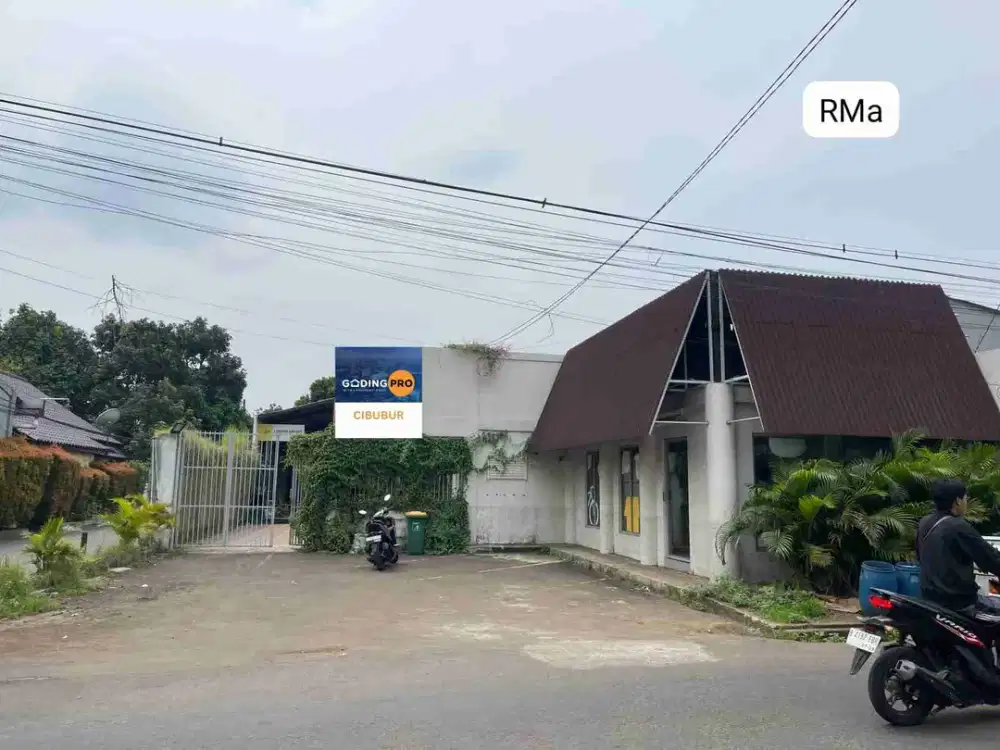 TURUN HARGA‼️Dijual  Ruko 
bekas coffee shop & bengkel di Radar Auri, Cibubur