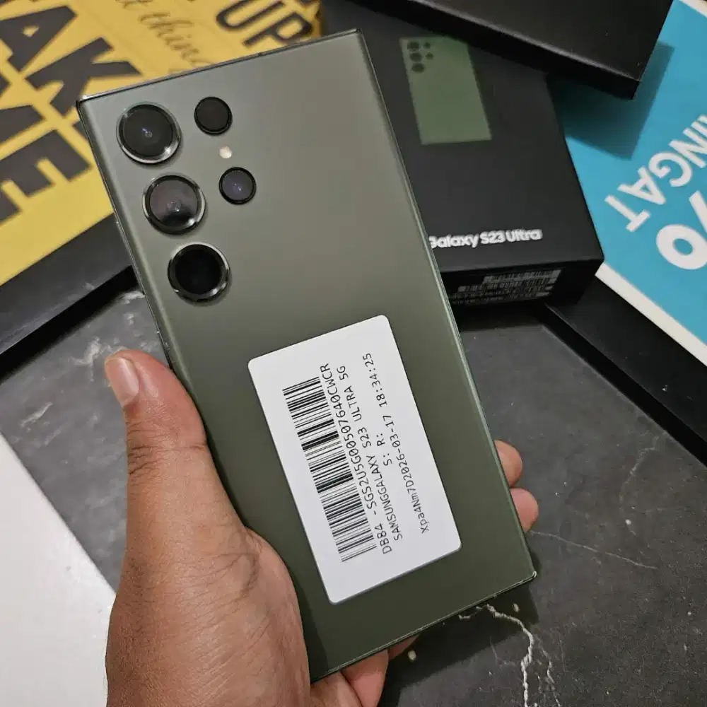 SAMSUNG GALAXY S23 ULTRA 5G 12/512 GB WHITBOX RESMI EX SEIN NO MINUS