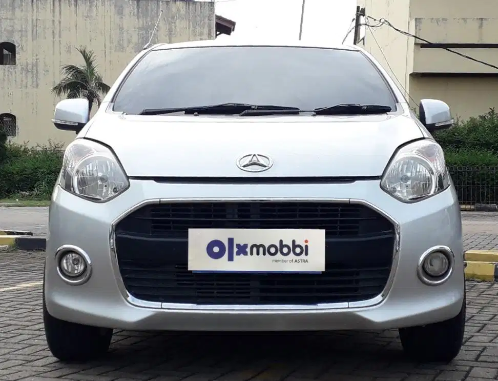 TDP 4,JT, Daihatsu Ayla 1.0 X Bensin-AT Silver 2013