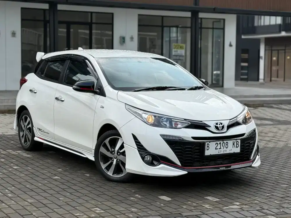 KM 3RB !! YARIS TRD 2019 MATIC FULL ORI LIKE NEW