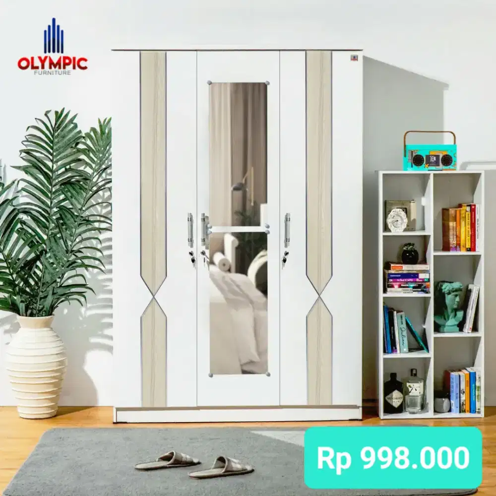 Lemari Pakaian Olympic  Berbagai Macam Type Murah Area Jogja (dwi)