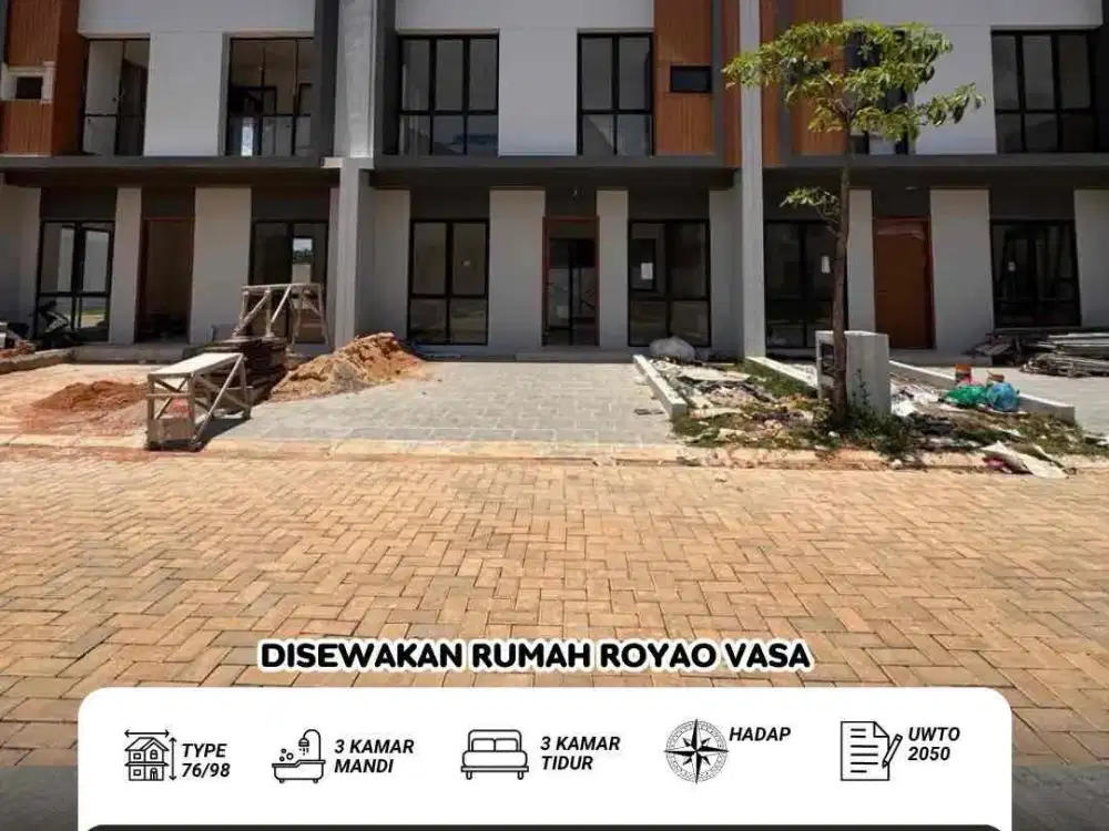 Disewakan Rumah Royal Vasa Batam Center