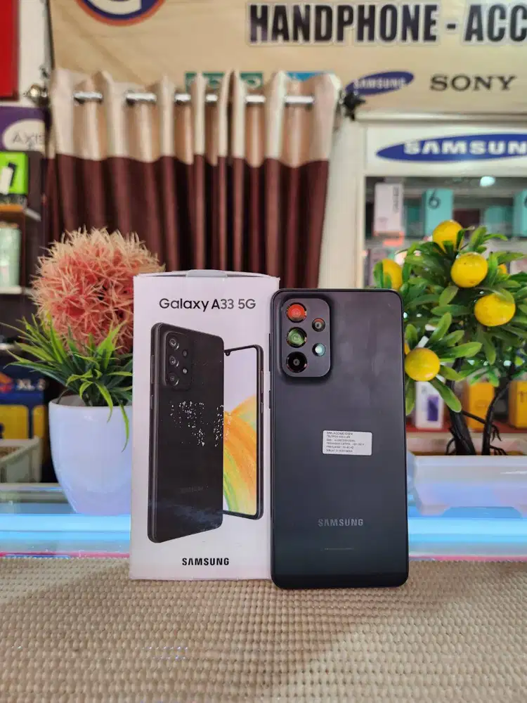 Samsung A33 5G Ram 8+8Gb/ 128Gb Fullset Mulus Original 100% Bergaransi
