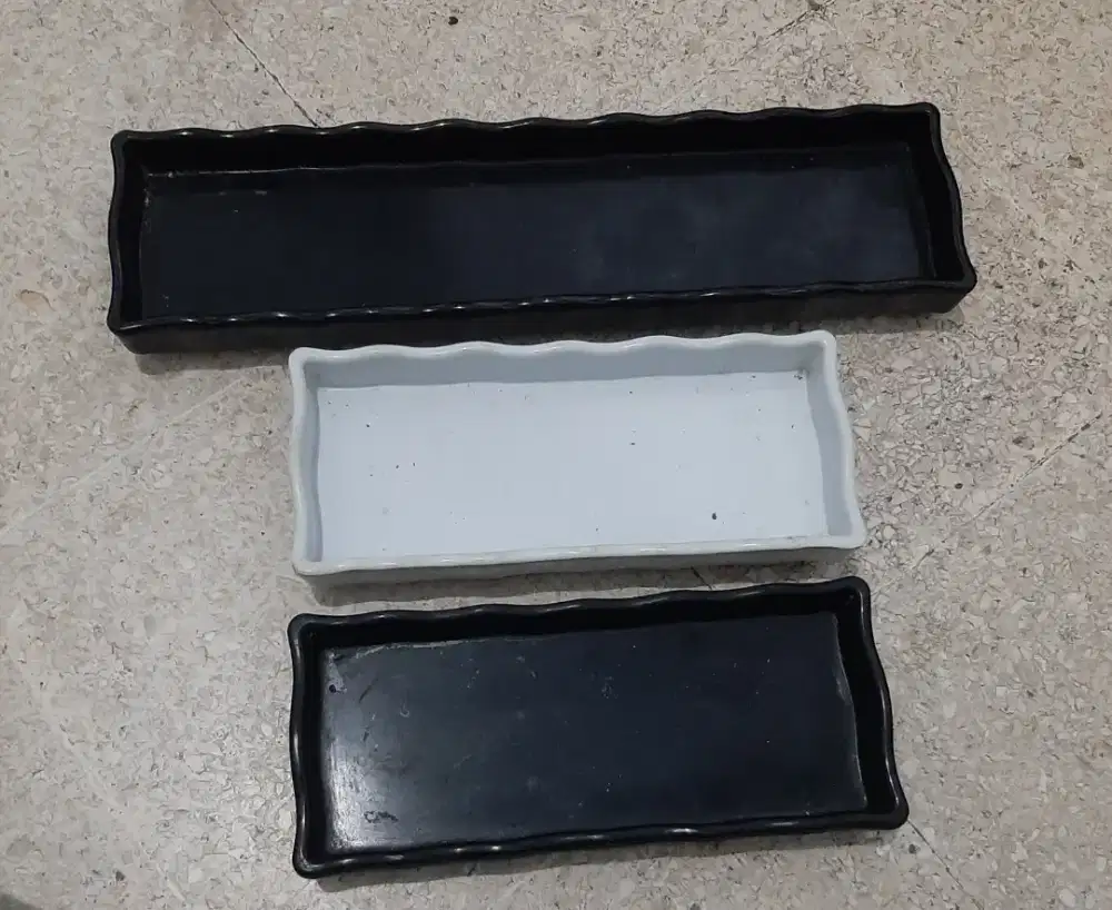 Piring sushi pendek & panjang piring sushi melamin tebal