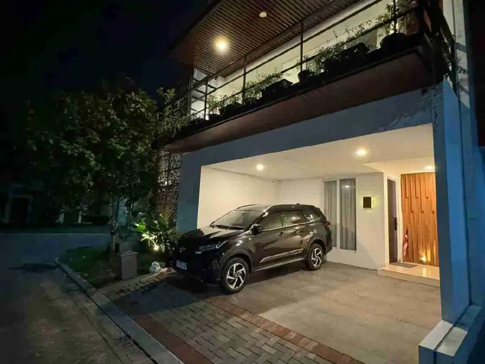 Rumah Baru Fully Furnished dekat UPJ dan Gerbang Tol Pondok Aren