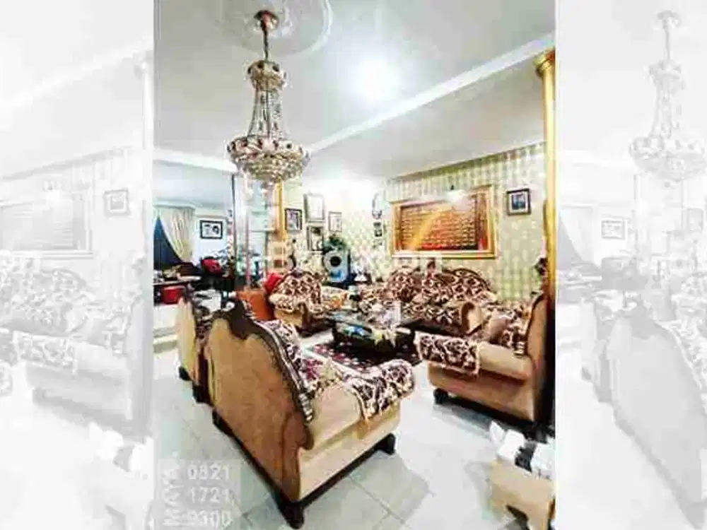 Rumah Mewah ada Private Pool Nyaman Asri Aman di Pondok Bambu Dekat Pusat Kota