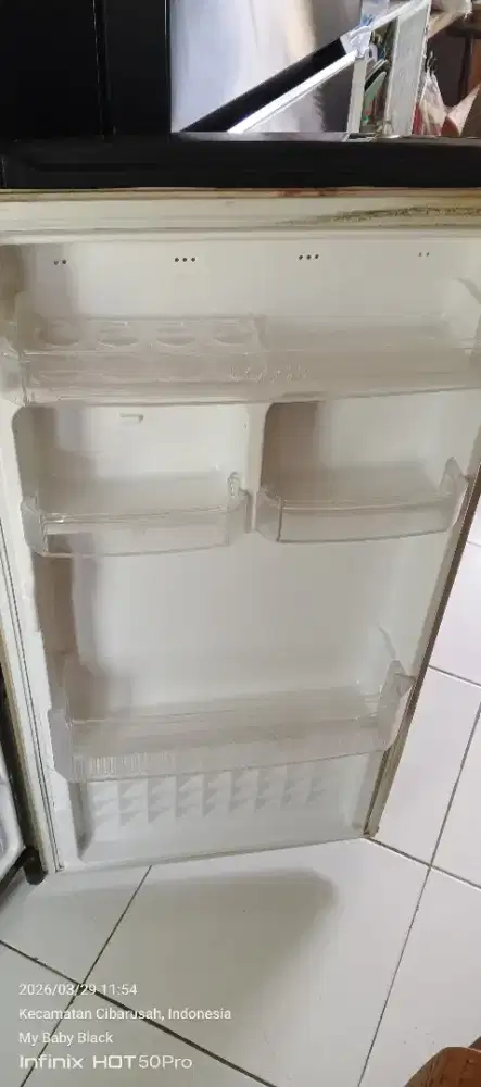 DIJUAL CEPAT KULKAS 1 PINTU PANASONIC