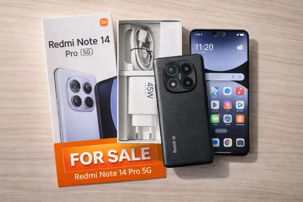 Redmi note 14 pro 5g masih mulus