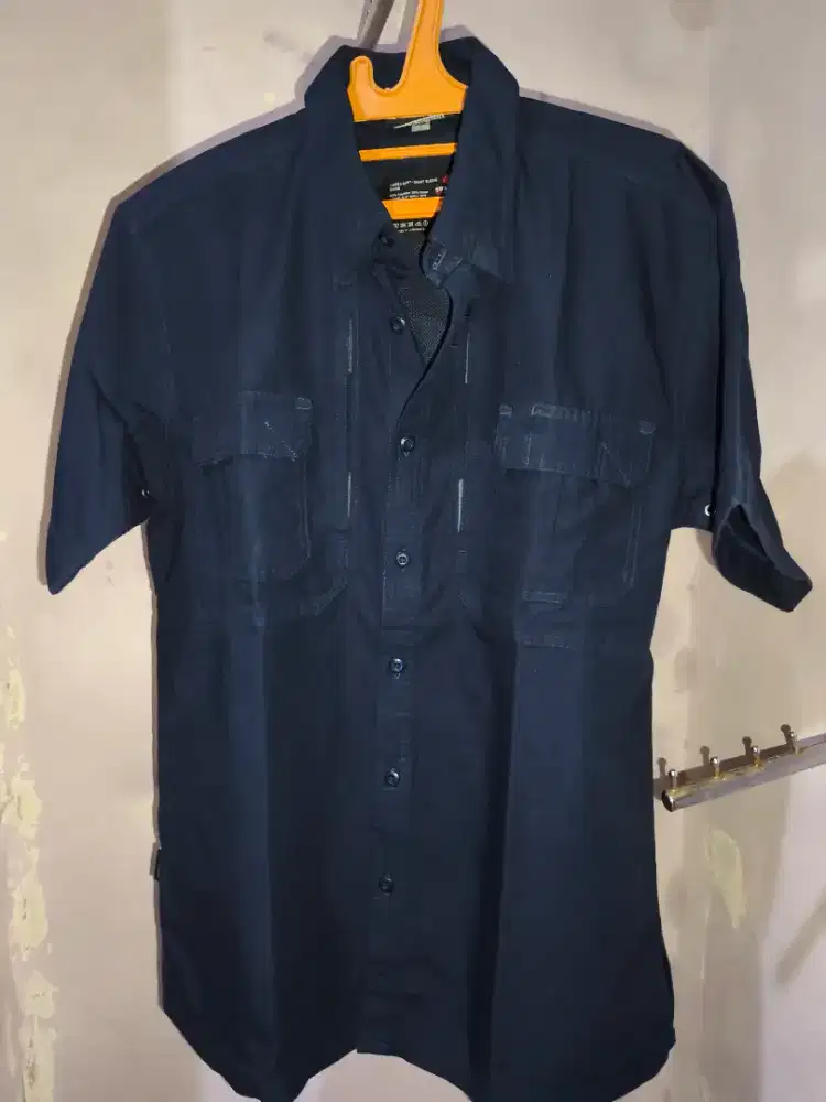 Baju Tactical Merk Swarna Ori Ukuran L warna biru dongker 100k net.