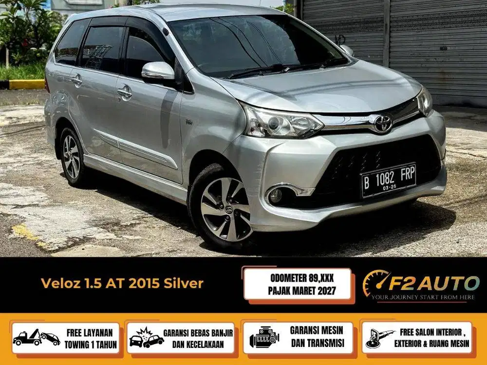 Toyota Veloz 1.5 AT 2015 Silver