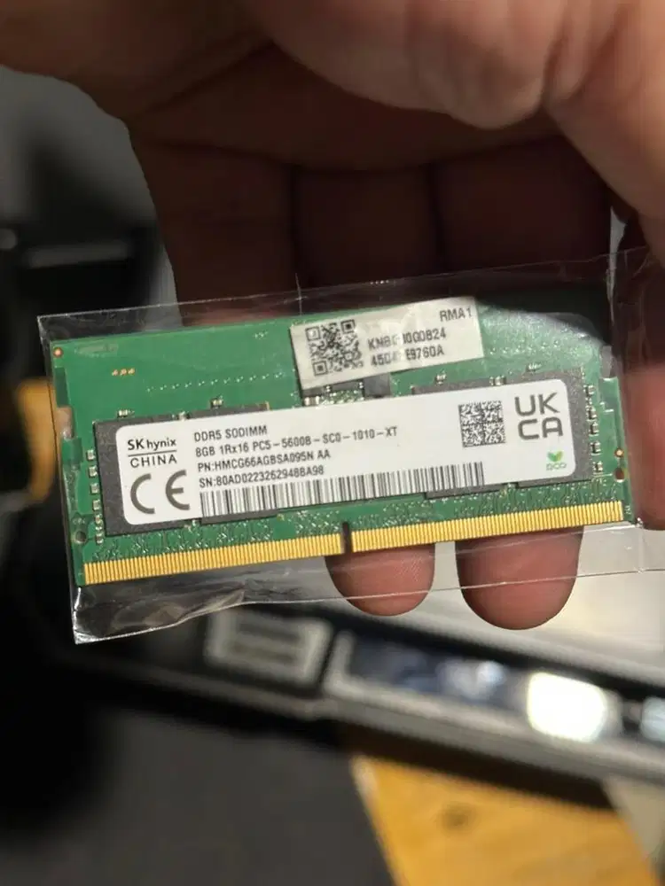 DI JUAL RAM LAPTOP DDR5 16GB (8gbx2) 5600mhz dan 4800mhz