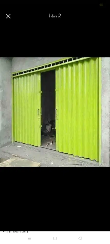 Folding gate dan rolling door murah
