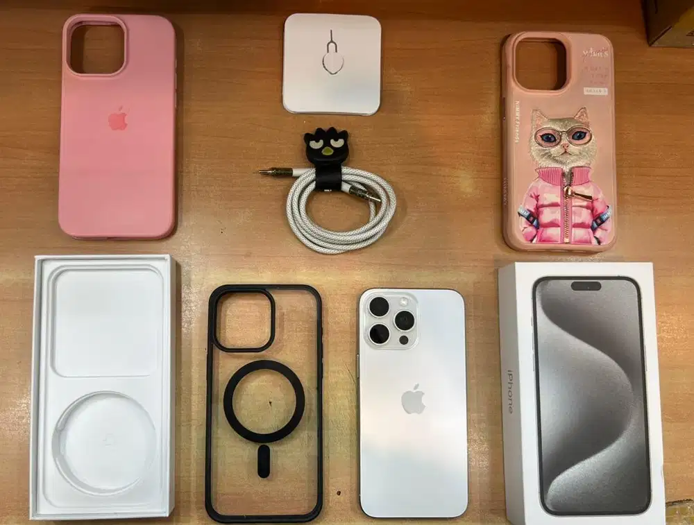 IPHONE 15 PROMAX 256GB WHITE TITANIUM IBOX