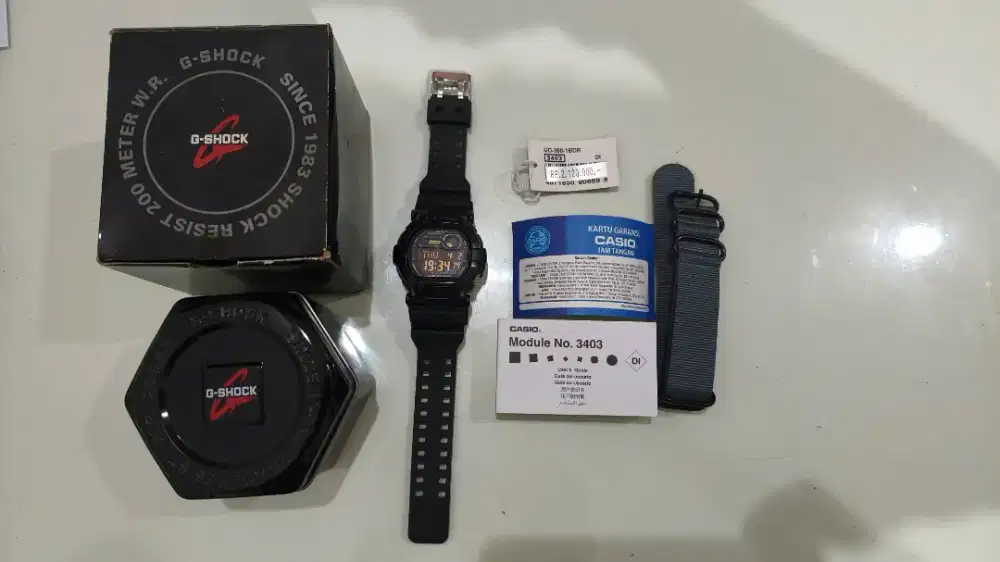 Casio G Shock GD 350 plus bonus