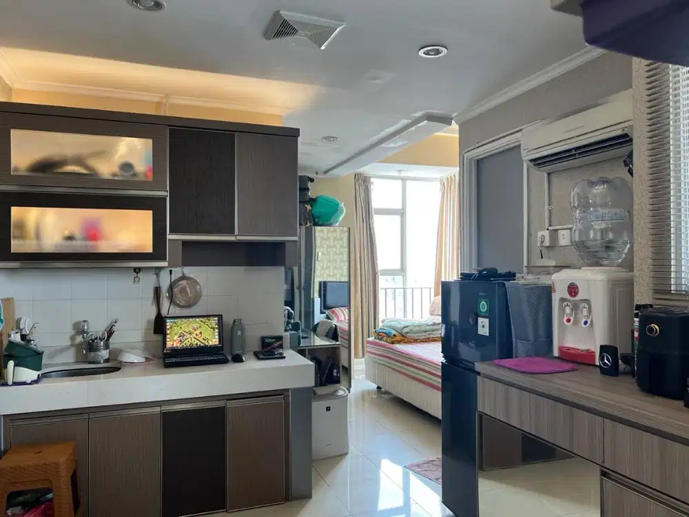 Apartement untuk disewakan type studio furnish Huk