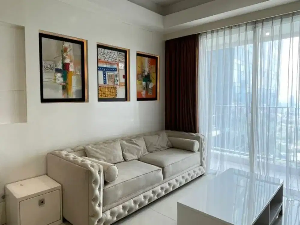 Disewakan Cepat Apartement Casa Grande 1 Br Luas 51 M2 Sangat Terawat Jakarta Selatan
