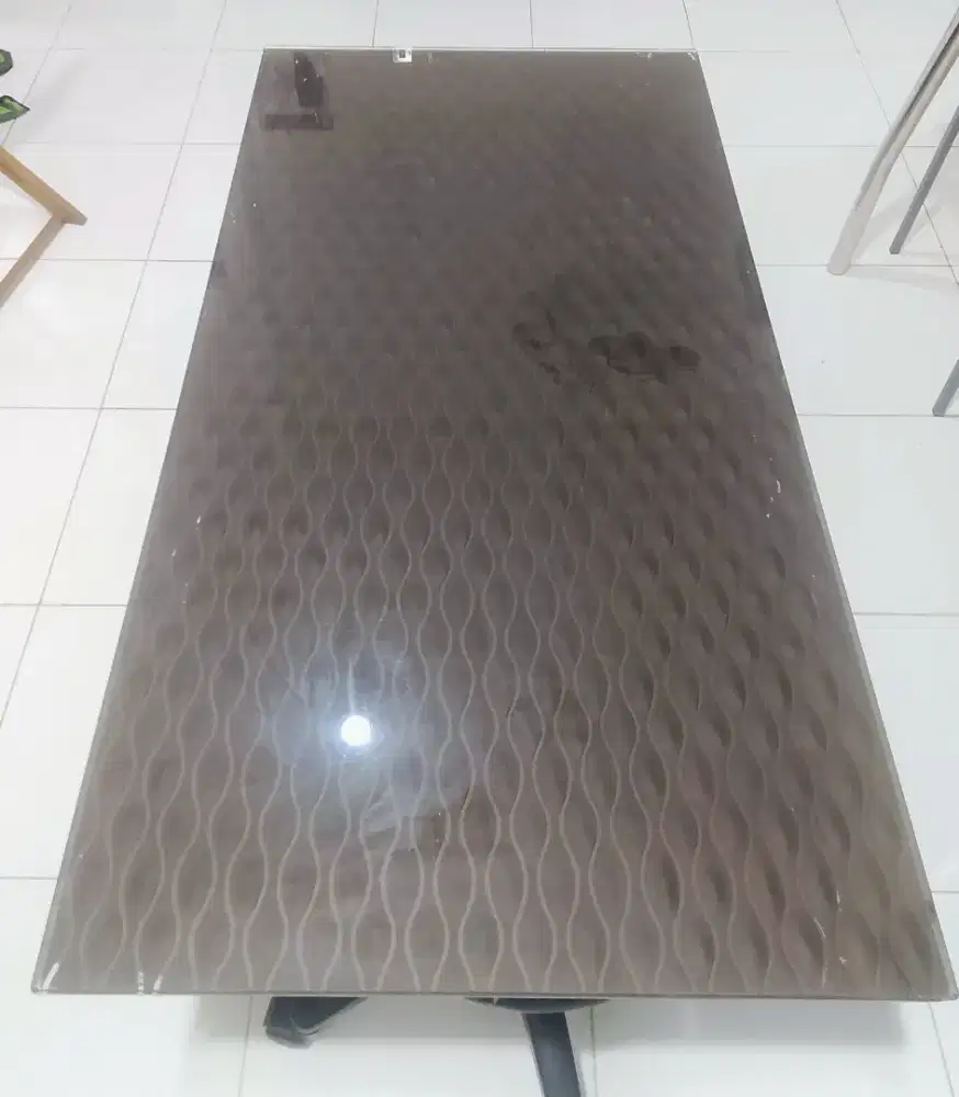 Jual meja kaca tebal uk.150x 80