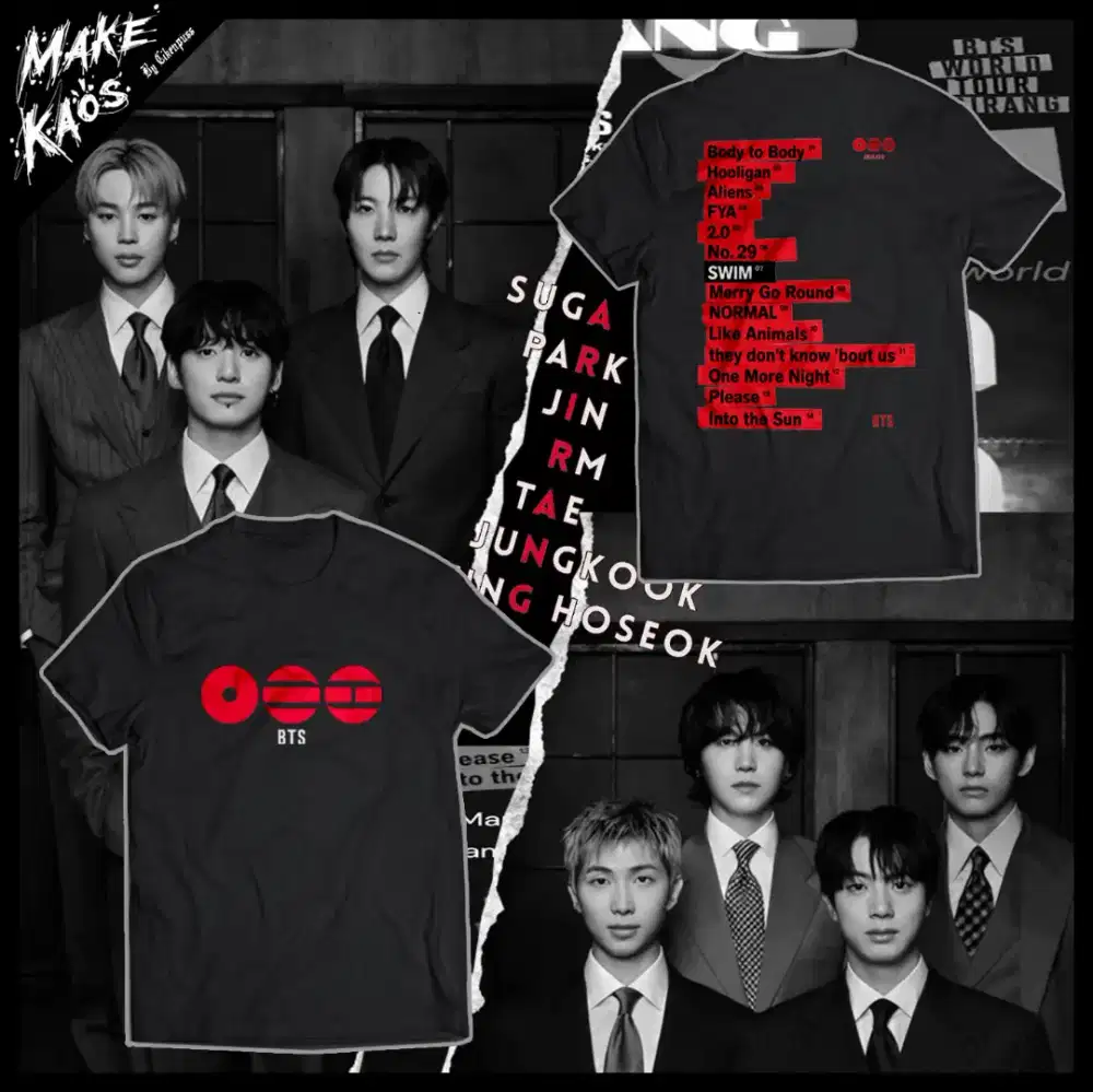 Kaos BTS Arirang