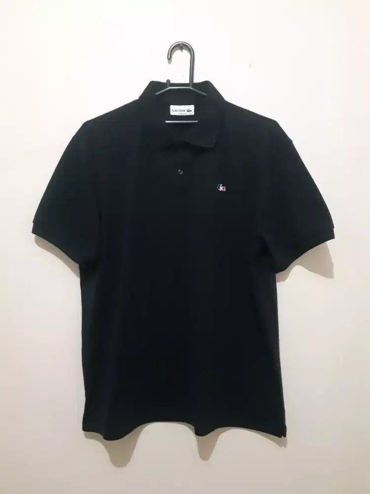 POLO LACOSTE HITAM SIZE EU 5 SETARA L