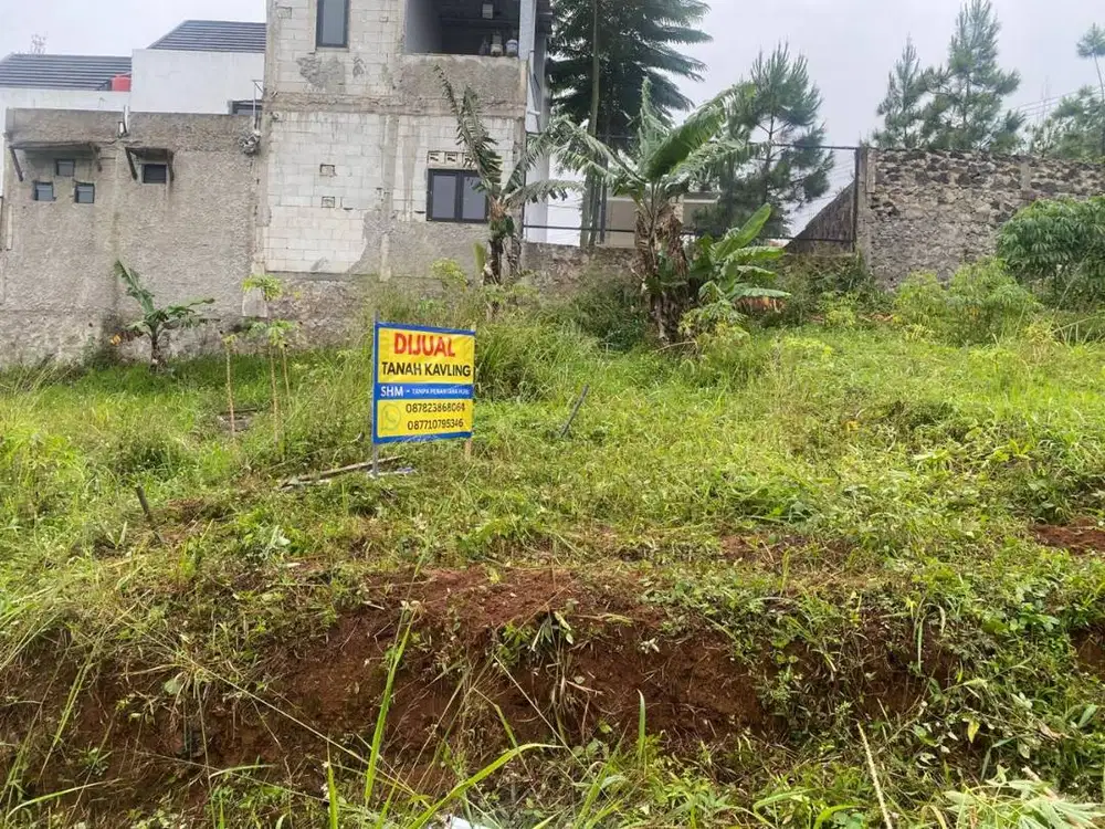 DIJUAL TANAH KAVLING NO E5 SHM DI CIBIRU HILLS 3 BANDUNG