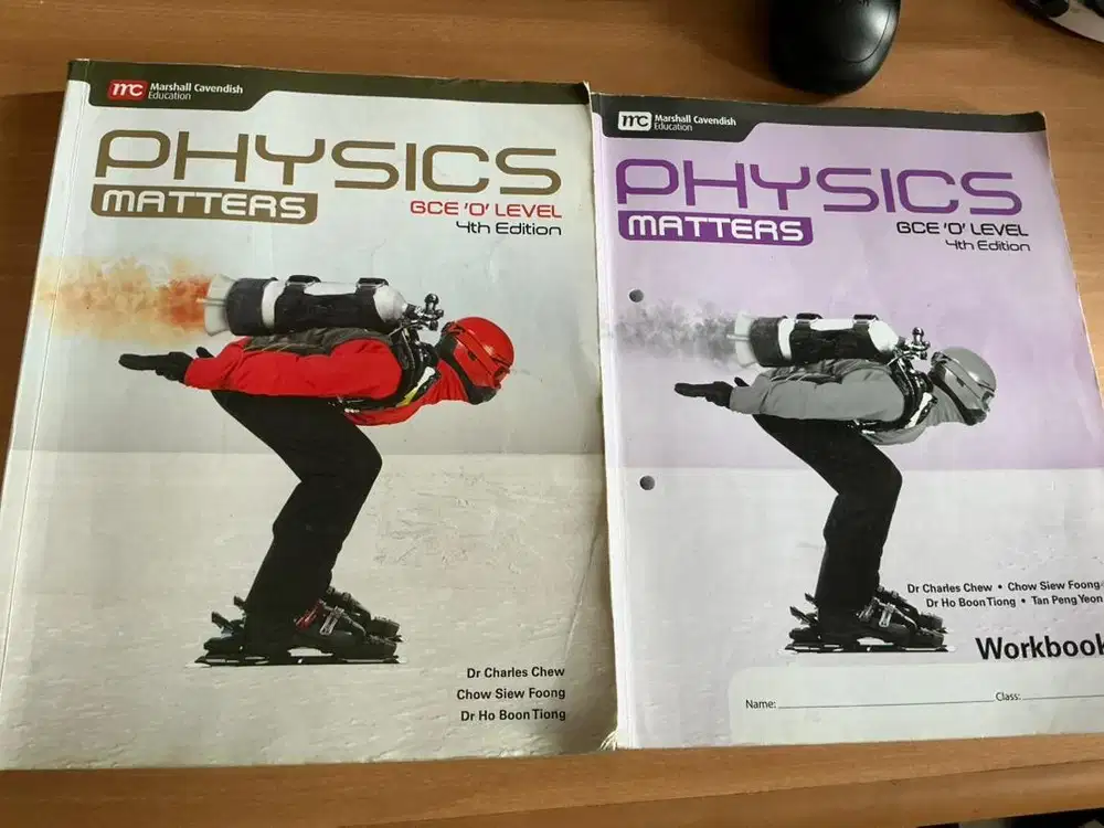 Physics Matters GCE 'O' Level 4th Edition Textbook & Workbook