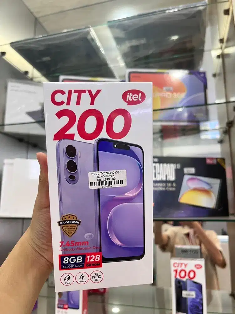 Itel city 200 4/128GB