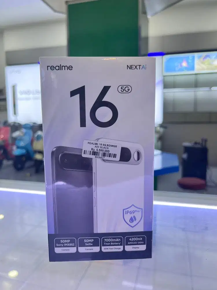 realme 16 5G penyimpanan 8/256GB