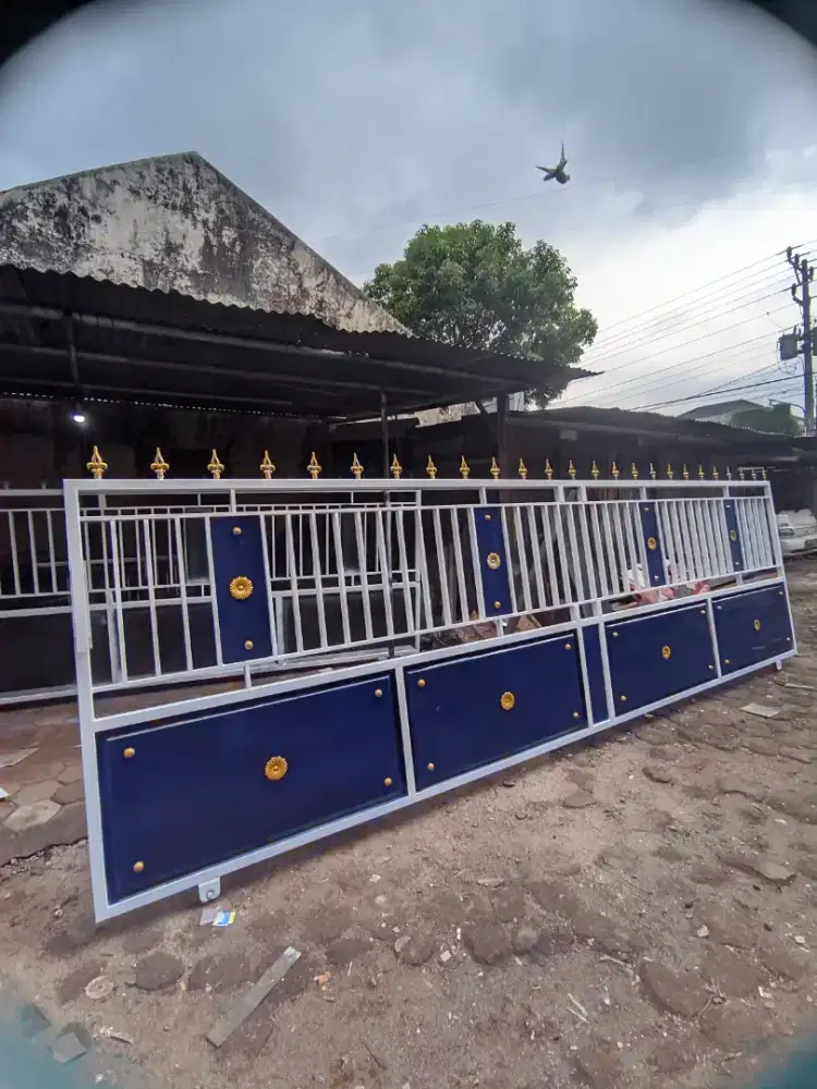 Pagar minimalis moderen