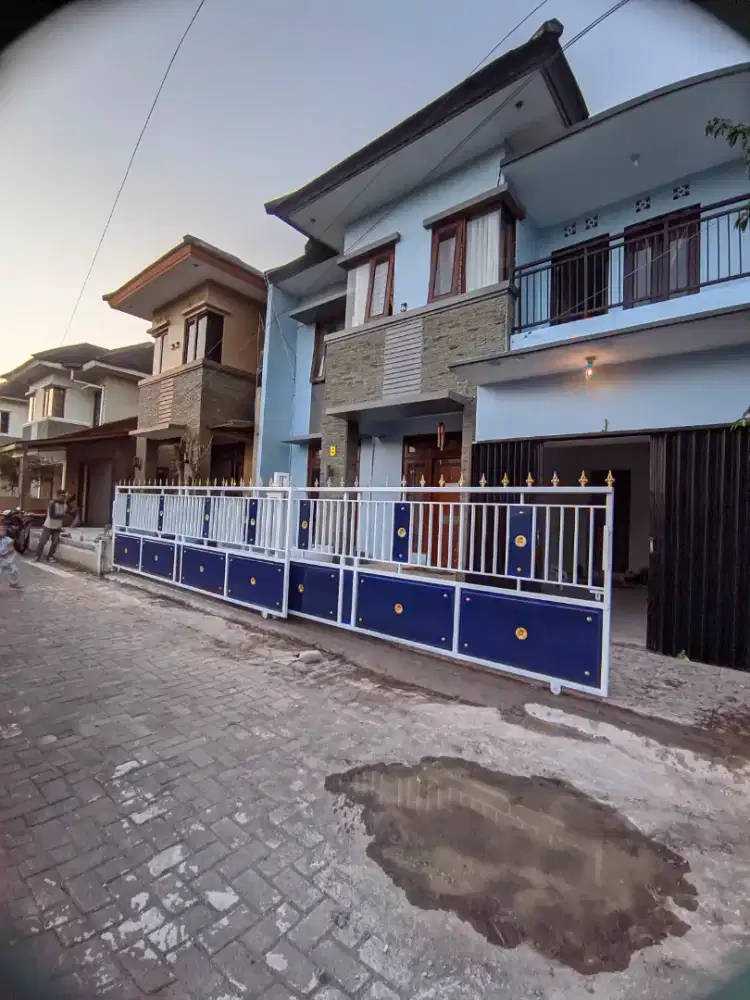 Pagar minimalis moderen