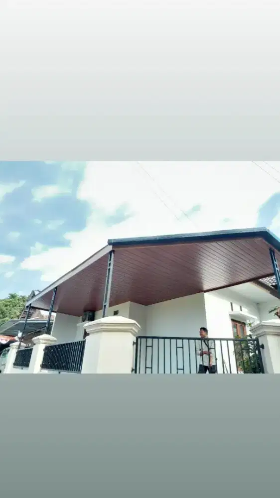 Kanopi bajaringan plafon