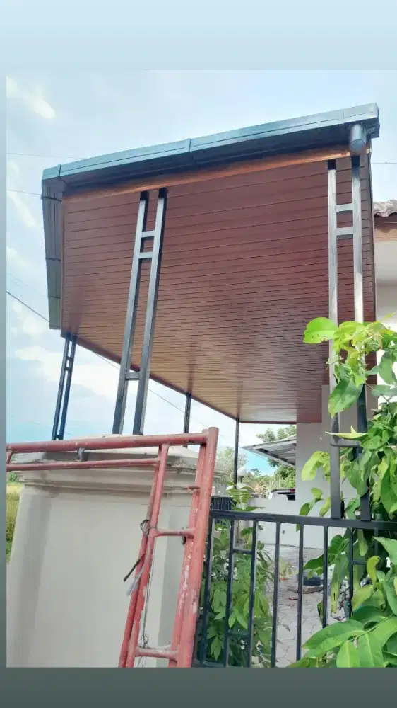 Kanopi bajaringan plafon