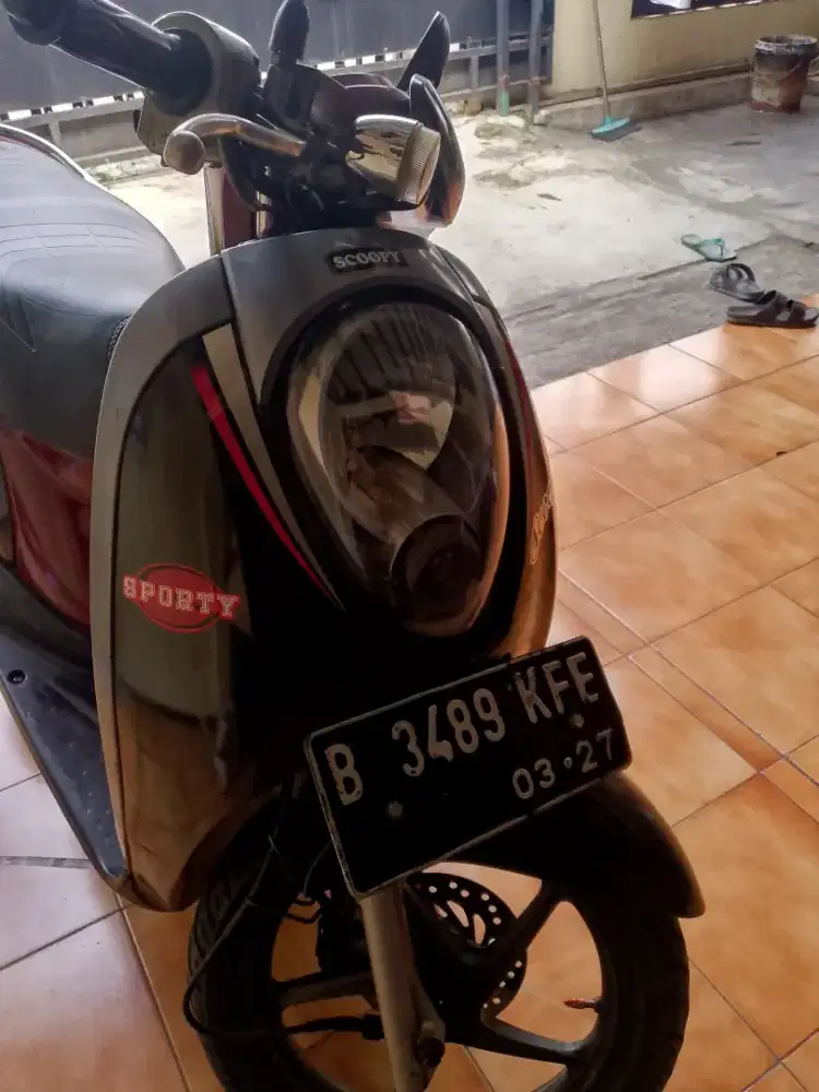 Honda scoopy 2012 karbulator