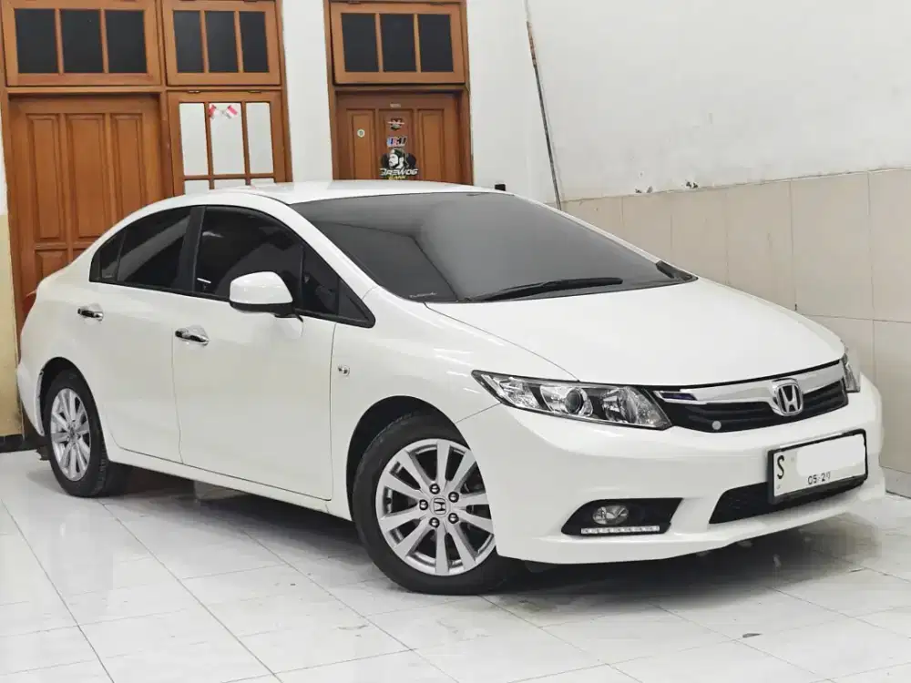 Km75rb Simpanan Civic 2013 FB2 1.8 Automatic Putih AT Sedan Ori 2014