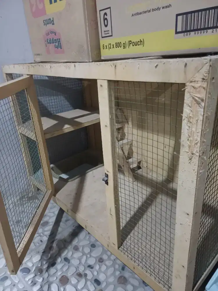 kandang kucing masih bisa dipakai