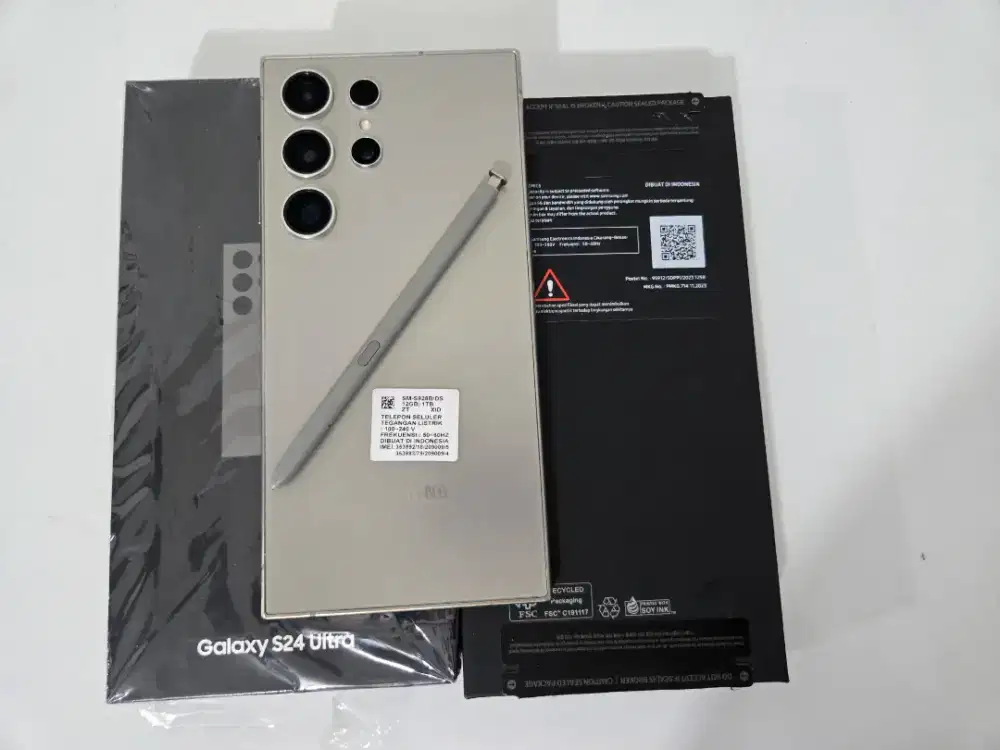 SAMSYNG S24 ULTRA 5G RAM 12/ 1TB (1000GB) RESMI SEIN INDO NORMAL ORI