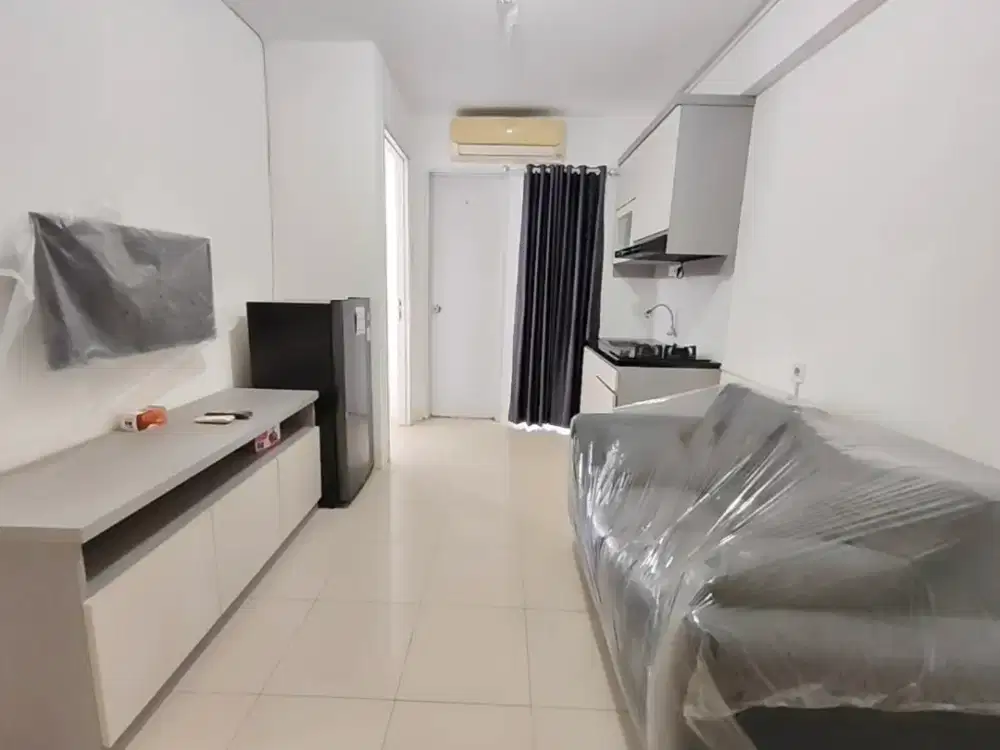 Disewakan 2BR furnish baru apt bassura lantai rendah free ipl