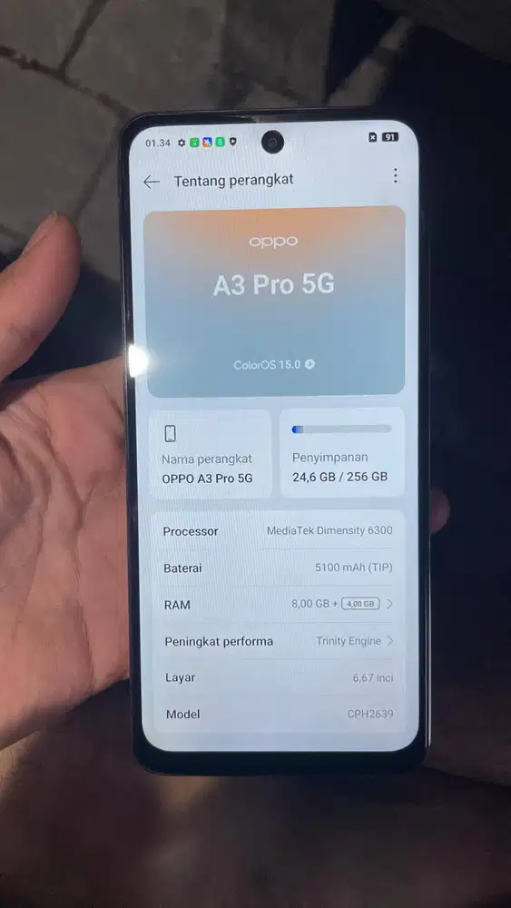 Mesin hidup tapi layar tidak nyala
