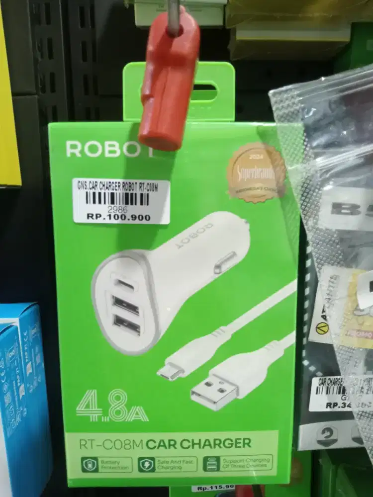 CAR CHARGER ROBOT RT-C08M| ATLANTIS DAHSYAT