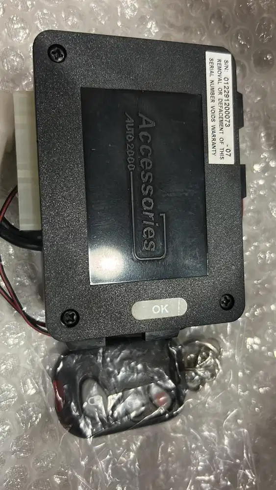 Alarm remote avanza tipe E atau S