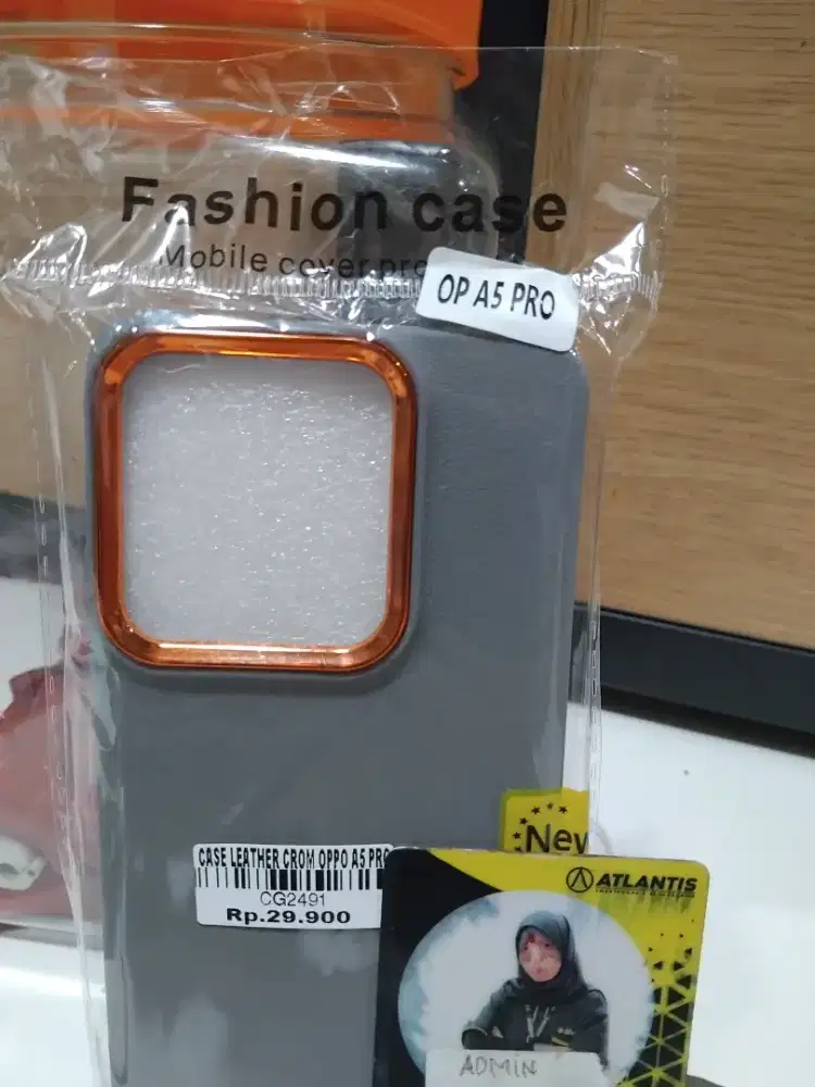 CASE LEATHER CROM OPPO A5 PRO | ATLANTIS DAHSYAT