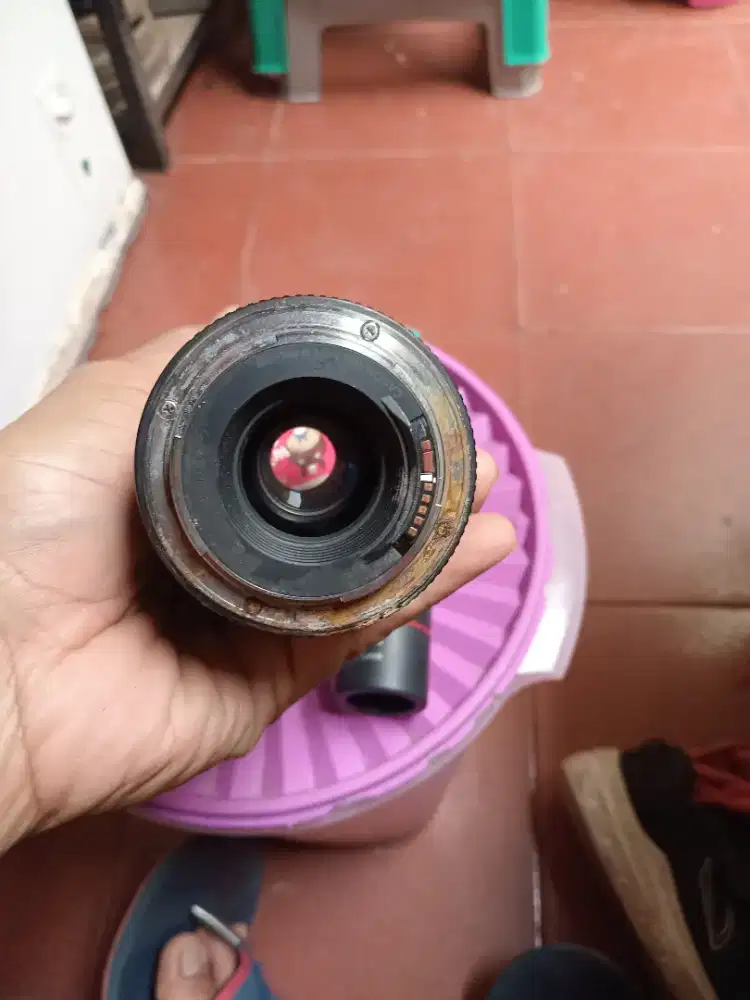 Lensa canon cek kondisi