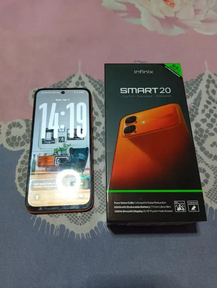 Infinix Hot 20 64gb Orange LIKE new