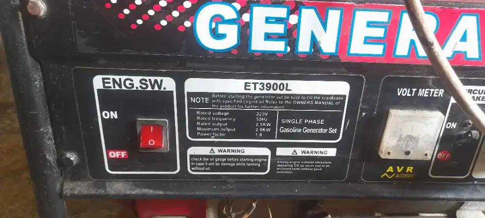 Genset normal bisa buat las listrik