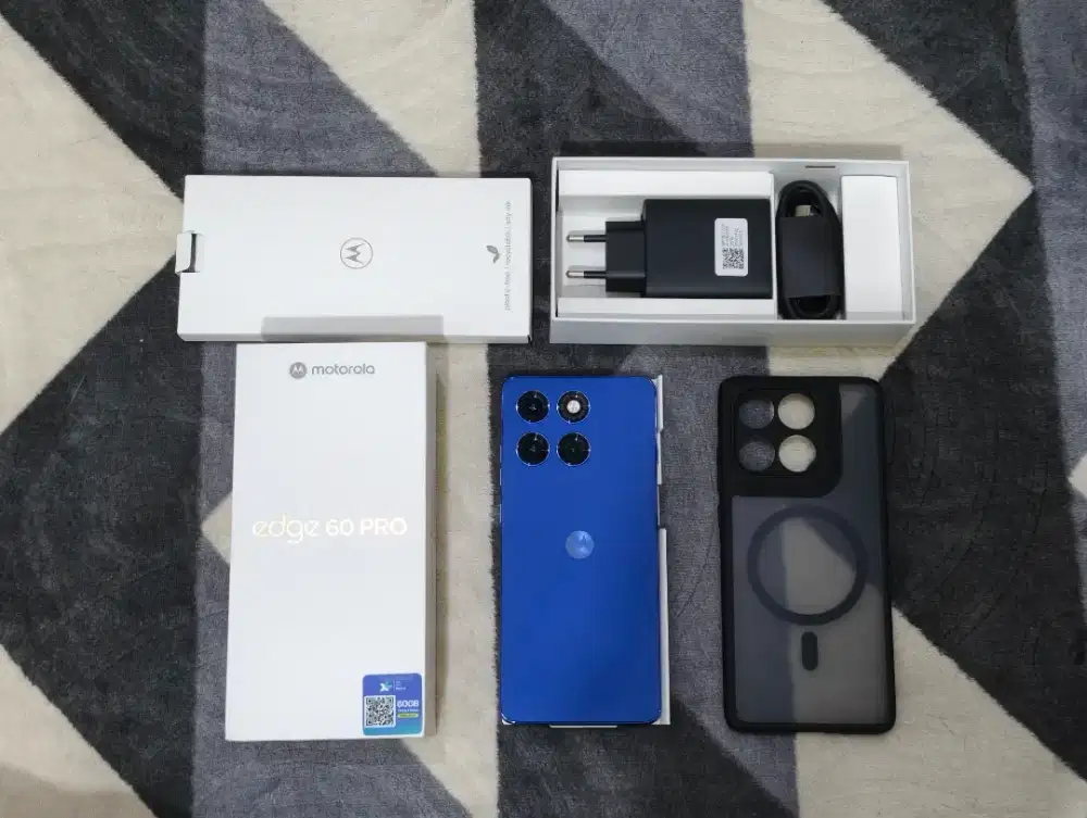 Motorola Moto Edge 60 Pro umur semingguan Fullset Original Murah